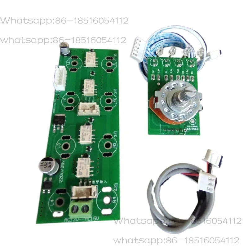 4-in-1 Signal Selection Board, Audio Switching Board, Audio Source Selection Board, Compatible with Bluetooth Input