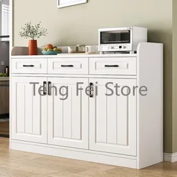 Drawers Wooden Sideboard Display Storage Locker Nordic Kitchen Sideboard Living Room Luxury Keuken Kast Kitchen Furniture SR50CG