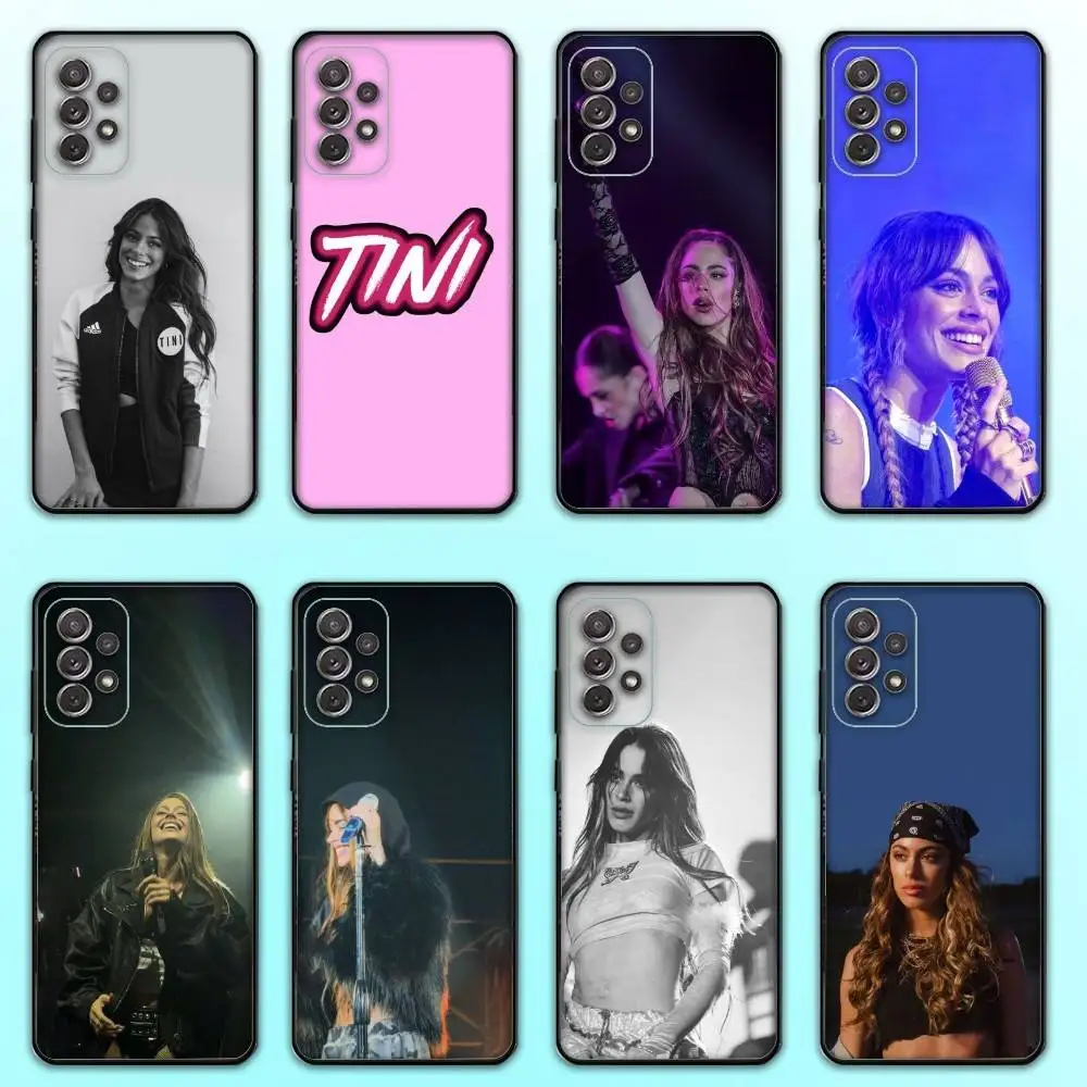 

T-Tini S-Stoessel Singer Phone Case For Samsung S25,S24,S21,S22,S23,S30,Ultra,S20,Plus,Fe,Lite,Note,10,9,5G Black Cover