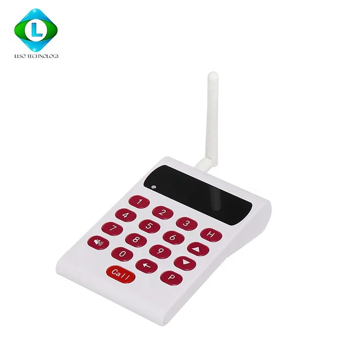 

Wireless Restaurant Buzzer Pager System for Coffee Dessert Shop Food Court Truck Guest Customer Queue