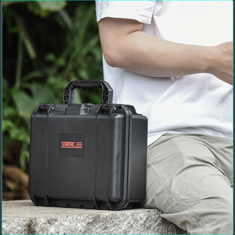 STARTRC 2-lagige Tragetasche für DJI OSMO Pocket 4P Combo Kamera-Zubehör, wasserdichte Aufbewahrungsbox, Tragetasche – Detail 17