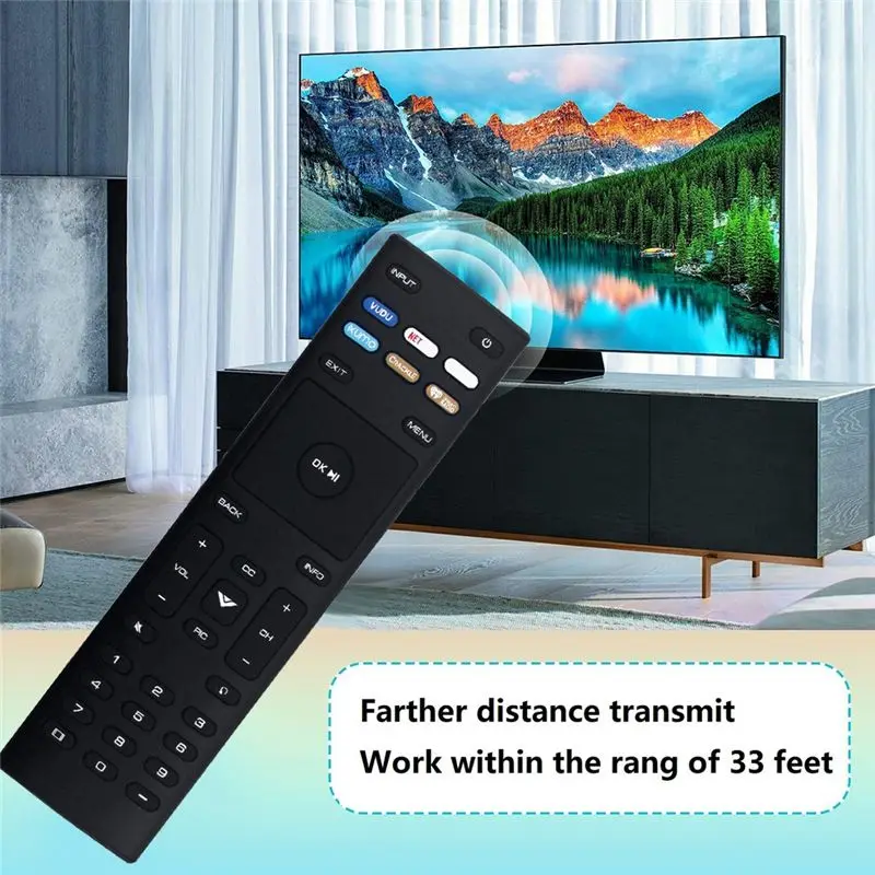 (A26M) XRT136 Remote Control Replace for VIZIO TV D24F-F1 D32FF1 D43F-F1 E55U-D0 E55UD2 E55-D0 E55E1 M65-D0 M65E0 P65-E1 P75C1