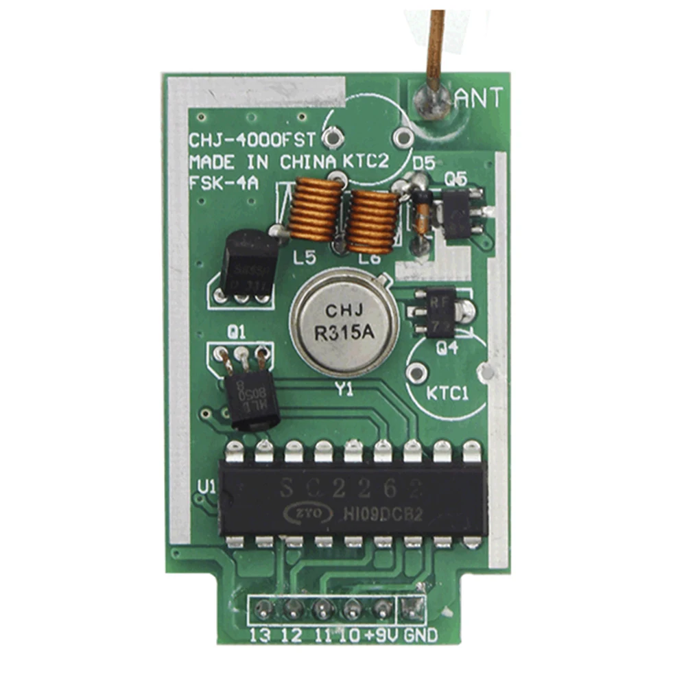 FST4000M DC 9V 433MHz High Power Wireless Transmitter Module 4000m Remote Transceiver Module TTL Level Input Signal