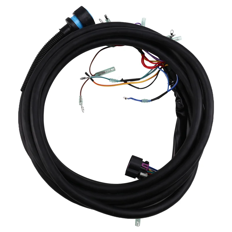 

896536T01 Cable Main Wire Harness For Mercury Outboard Engine 14P Remote Control Box 14 Pins 15FT Boat Engine Parts