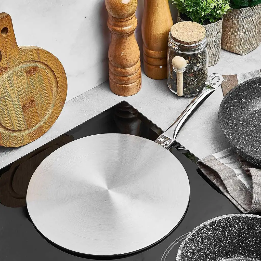 Induction Cooker Diffuser Plate Steel Cookware on Induction Stove Hob