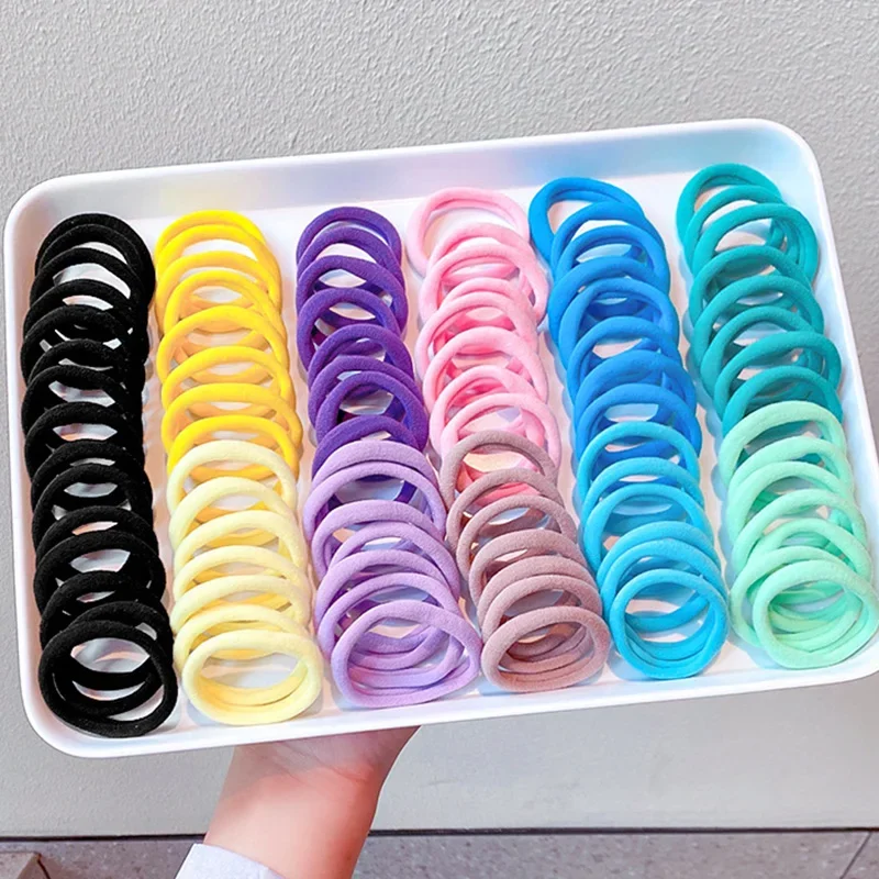 Рисунок 2 - красочные эластичные резинки для волос для женщин