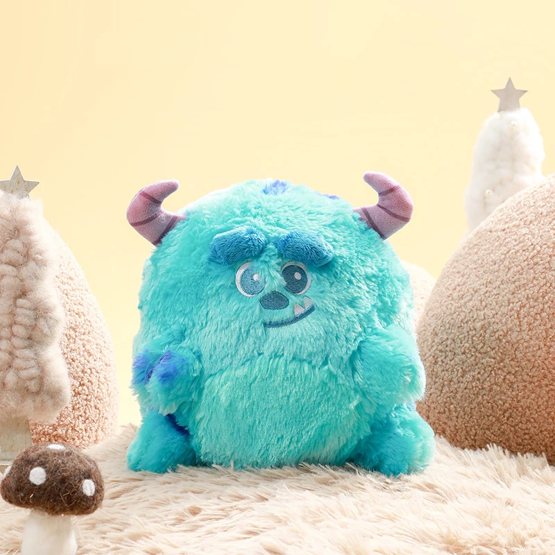 Disney-Kawaii Brinquedo de Pelúcia para Crianças, Pixar, Morango, Urso, Lótus, Monstros, Universidade Sulley, Sofá Boneca, Quarto, Travesseiro, Presente, 20cm