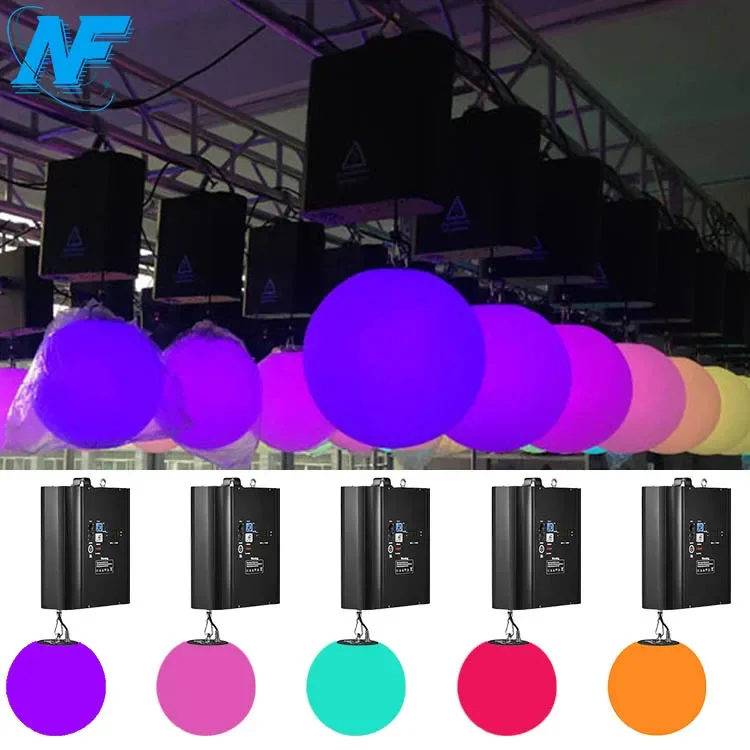 LED Kinetic Light Hot new arrivals Led Winches DMX 512 Kinetic Light led sphere ball lighting