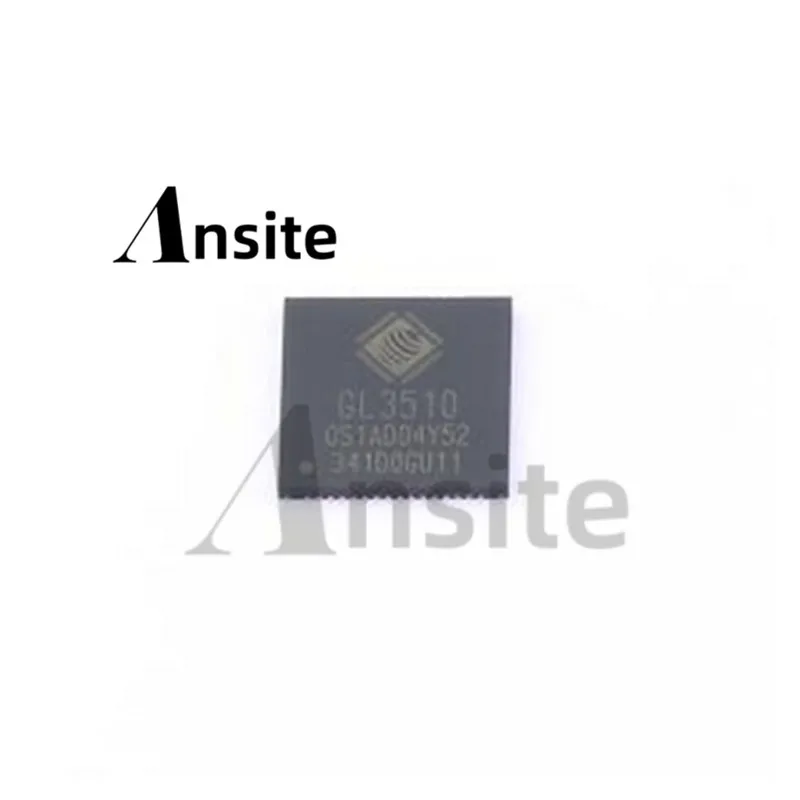 1 pieces per lot, 100% brand-new original GL3510-OSY52 GL3510 hub controller chip IC, surface mount QFN-64