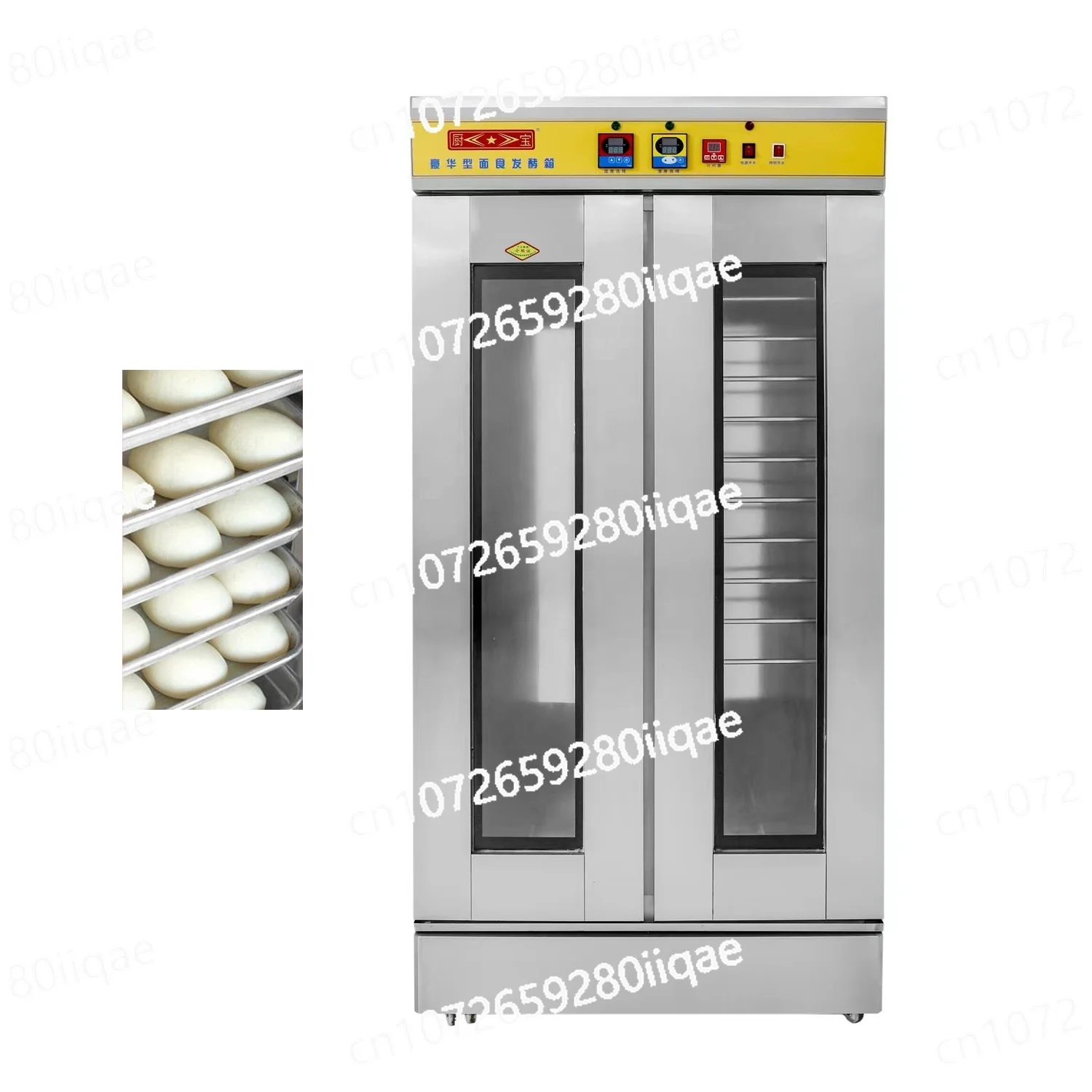 

Factory Wholesale Bakery Equipment Pizza Dough Proofing Machine Bread Proofer Fermentation Box