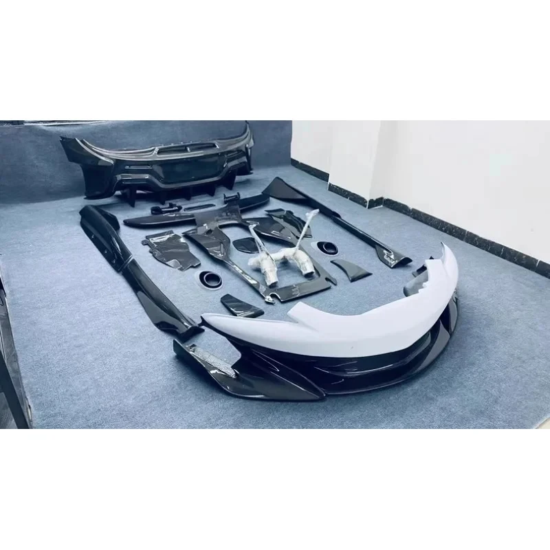 

Premium Accessories Upgrade To 600LT 620R Style Glossy Carbon Fiber Car Body Kit Exterior Side Skirts 540C 570S Durable