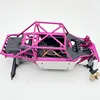 CNC 알루미늄 합금 파이프 프레임 VP H10 퍼플 블랙 티타늄 옵션 (1/10 RC 크롤러 자동차 Traxxas 파이프 프레임 자동차 쉘 부품용) 3