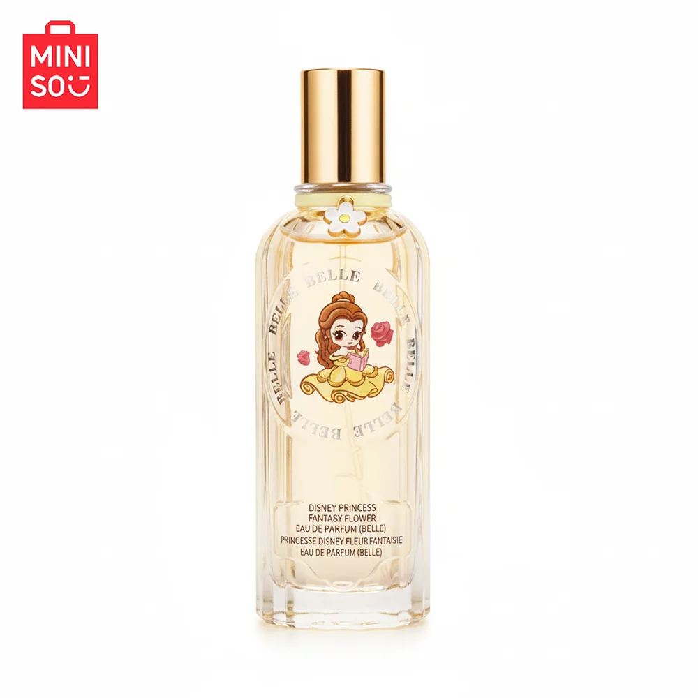 MINISO & DISNEY BELLE femmes parfum Original luxe parfum Floral pour femme Spray 60ML fille cadeau d'anniversaire enfants cadeau