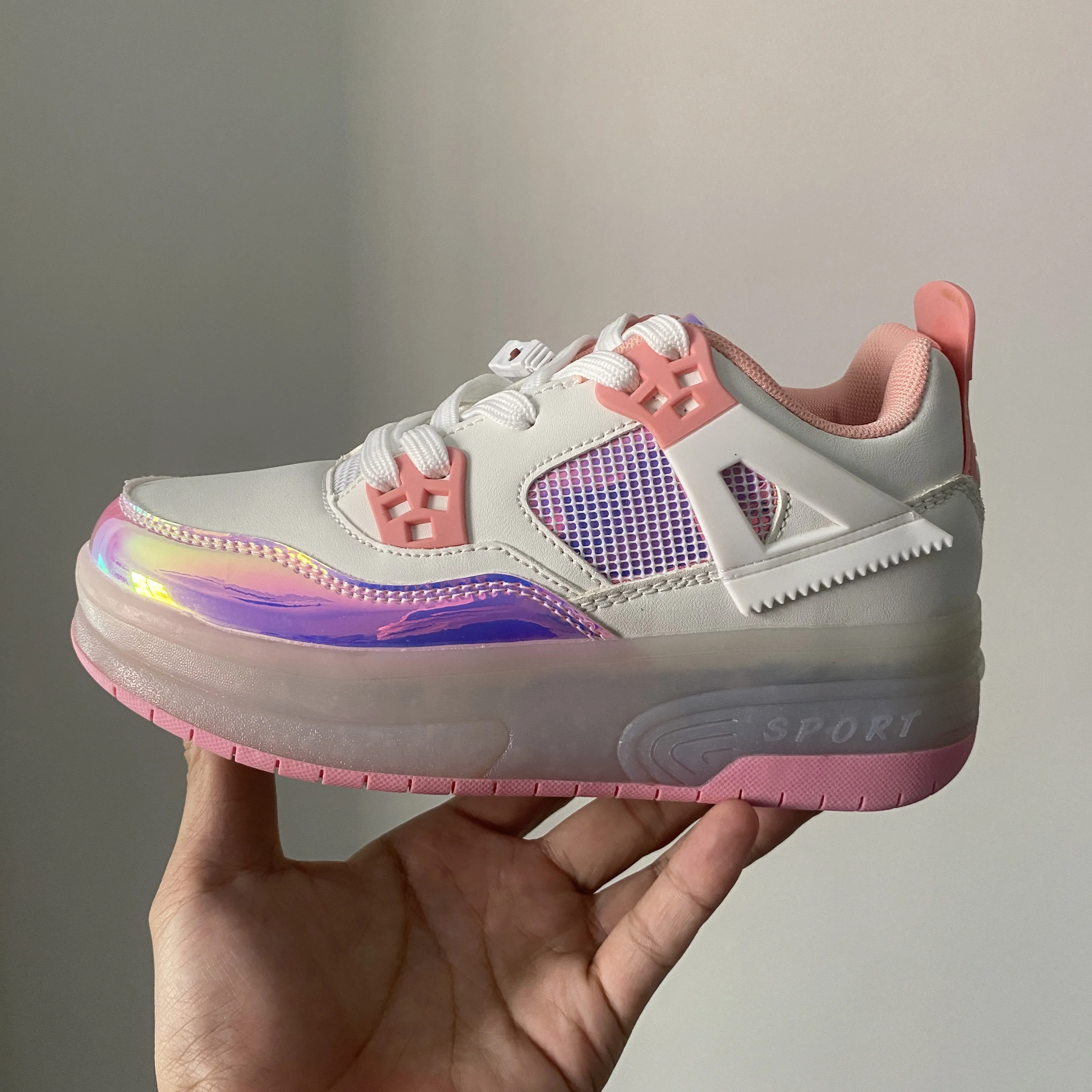 

Children's roller skates Running shoes Boys and girls Rechargeable lightweight sports casual shoes four wheel roller skates