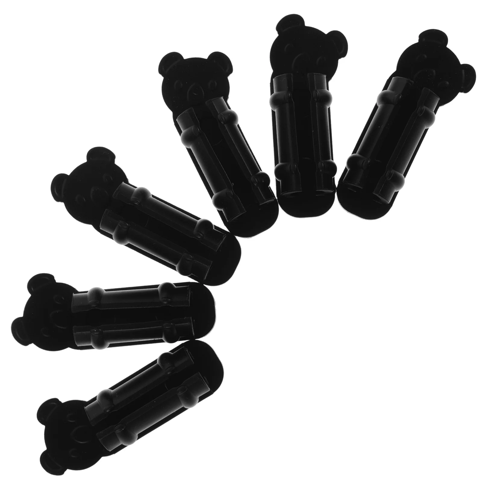 6 個のシリコンペンクランプ粘着ホワイトボードペンホルダーオフィスデスク用鉛筆クリップデスクマーカーホルダーマーカー用クリップ