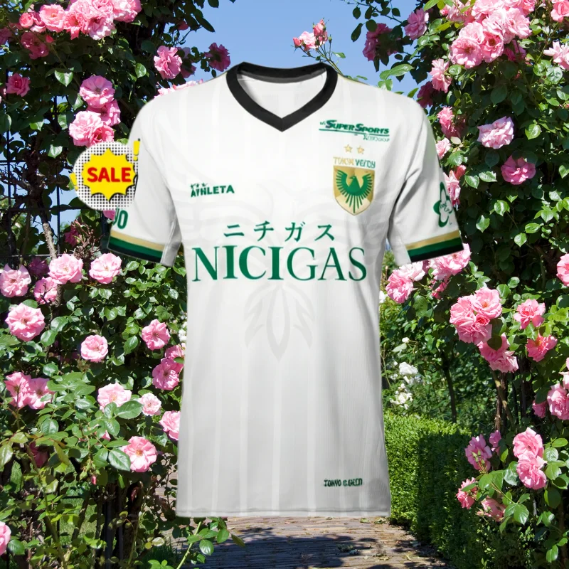 Camisa Tokyo Verdy 2026 Nova Moda, Camiseta Respirável para Fãs de Futebol Masculino, Camiseta de Secagem Rápida para Família e Crianças