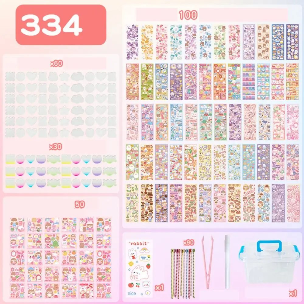 งานฝีมือ DIY พวงกุญแจทําชุดทําด้วยมือการ์ตูน DIY พวงกุญแจอะคริลิค Goo การ์ดชุดอุปกรณ์โรงเรียน