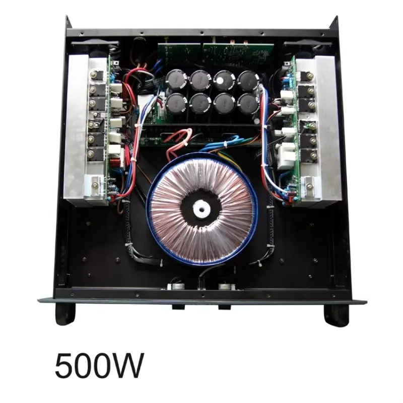 

2025 hot sale B-Series Pro Audio Amplifier 2U/3U 2CH*200-1300W Stage Equipment System for KTV Home Theater School
