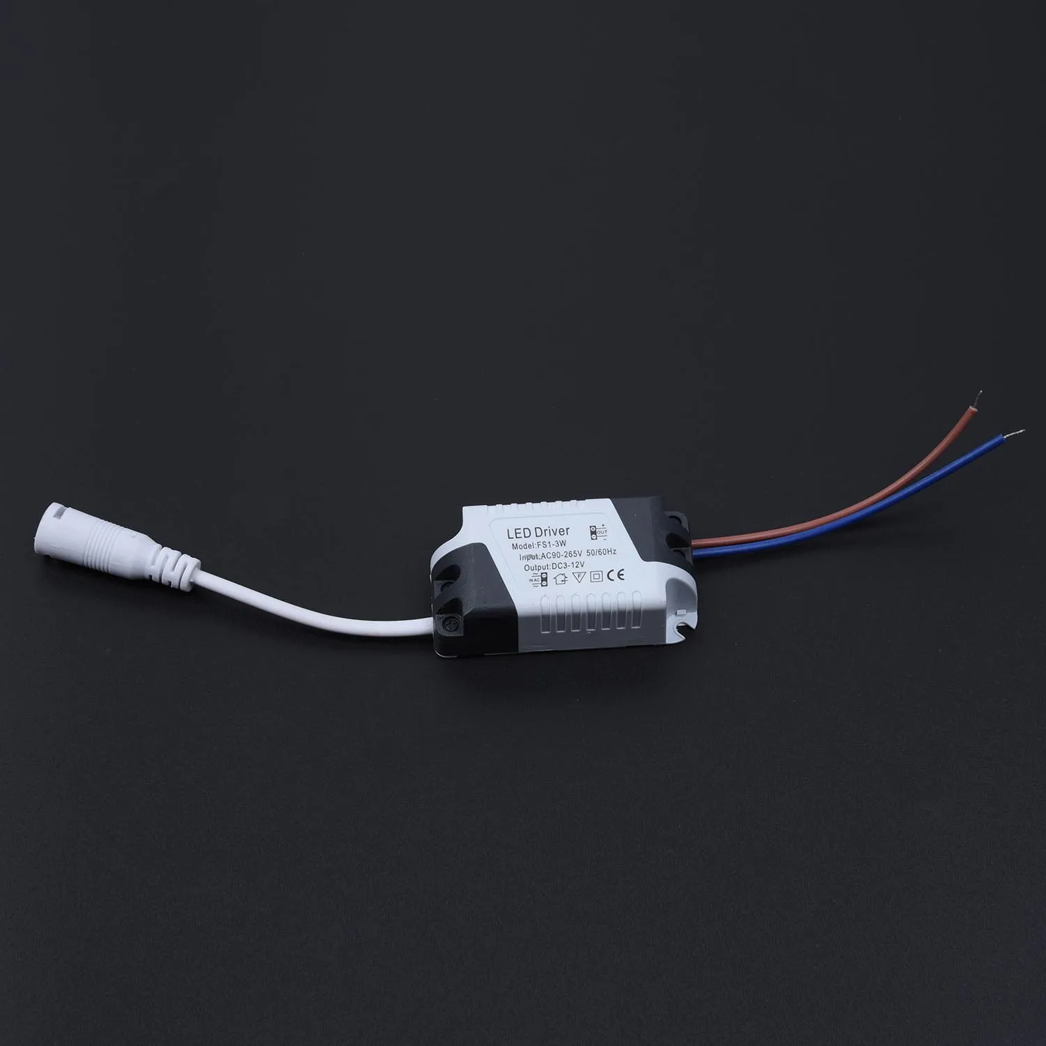 LED電源アダプタートランス,パネルライト,ac90,265v,3w,4-7w,8-12w,13-18w,18-24w,240ma 270ma