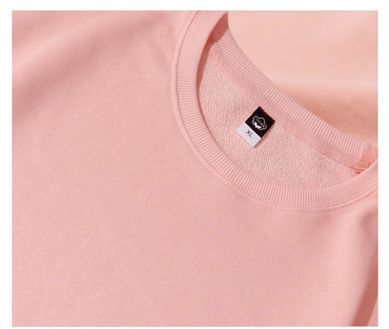 Customized Printed Cotton O Neck Pullover Long Sleeved Sweatshirts Men Women DIY Your Like Photo or Logo Fashion Casual Tops Tra