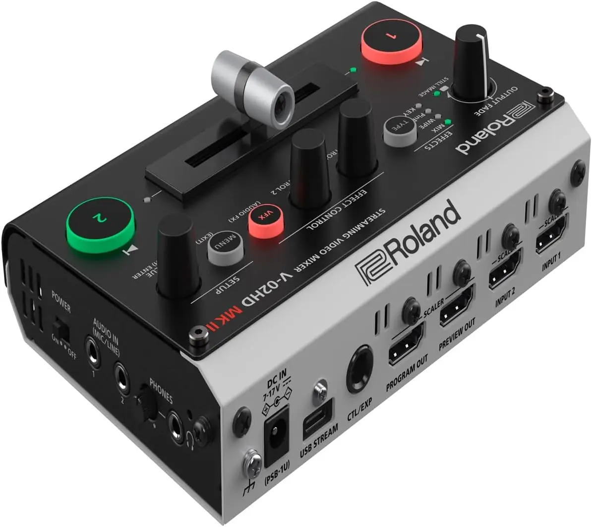 V-02HD MK II-Mixer Video Streaming-solusi Streaming langsung dua kamera paling mudah di dunia. Ideal