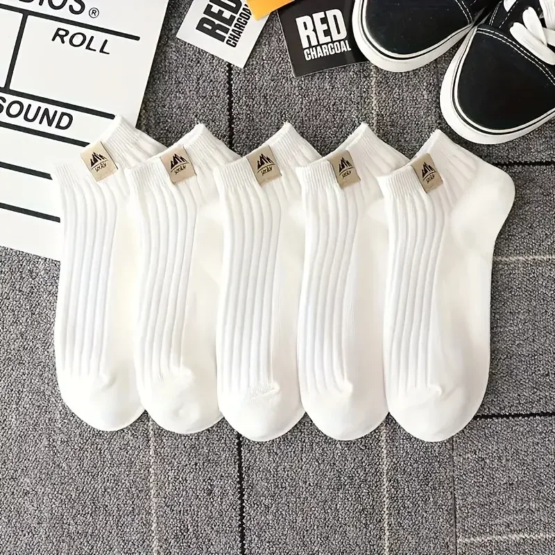 Chaussettes basses confortables et respirantes pour hommes - Chaussettes courtes douces et durables pour un usage quotidien