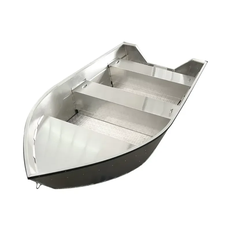 Professional Aluminum Jon Boat for Hunting and Fishing Speed Design Durable Perch Platform Lightweight Small Watercraft for