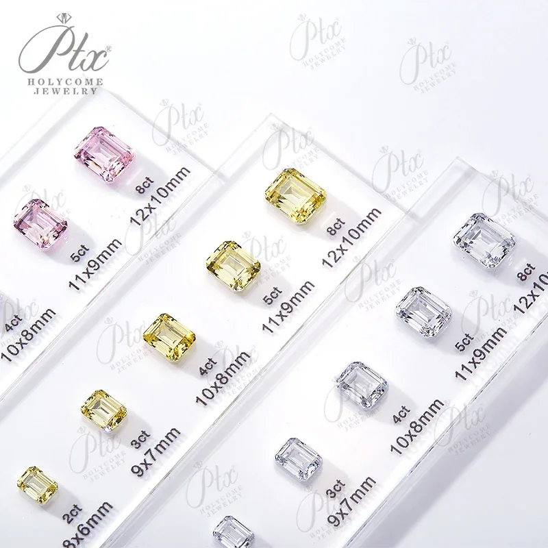 

Colorful Cubic Zirconia Diamond Carat Customize Jewelry Making Comparison Chart Set Ring Size Reference Gemstone Jewelry Design