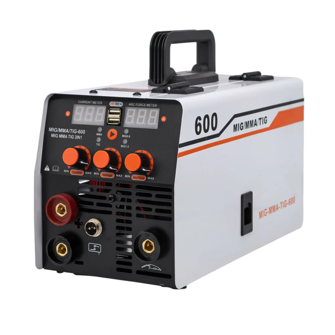 New Design 3-in-1 Welding Machine MIG/MMA/Lift-TIG Gas Free Mig  Welding Machine Window Hand Held Mig No Gas Welder 220V