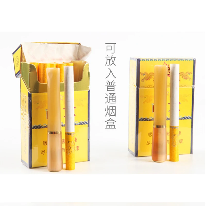 6 مللي متر/8 مللي متر موضة التدخين الأنابيب تصفية حامل السجائر القابلة للإزالة المعبرة التبغ الأنابيب سهلة التنظيف أدوات التدخين القابلة لإعادة التدوير