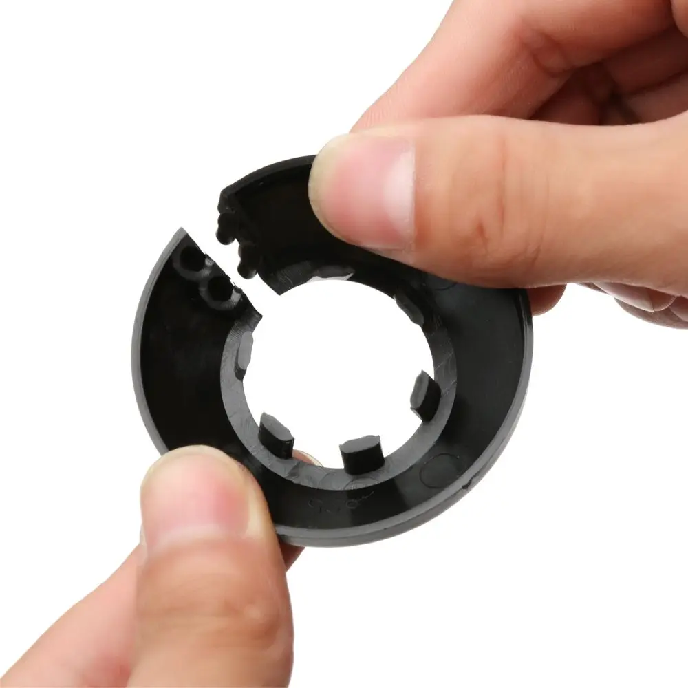1Pc Plastic Wall Hole Pipe Collars Cover Shower Faucet Angle Valve Pipe Plug Decoration Cover Kitchen Bathroom Faucet Accessory