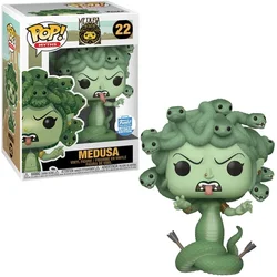 Funko Pop Myths MEDUSA 22# Vinyl Figure Limited Edition Doll Ancient Greek Toy Collectible Model Toys for Kids Birthday Gift