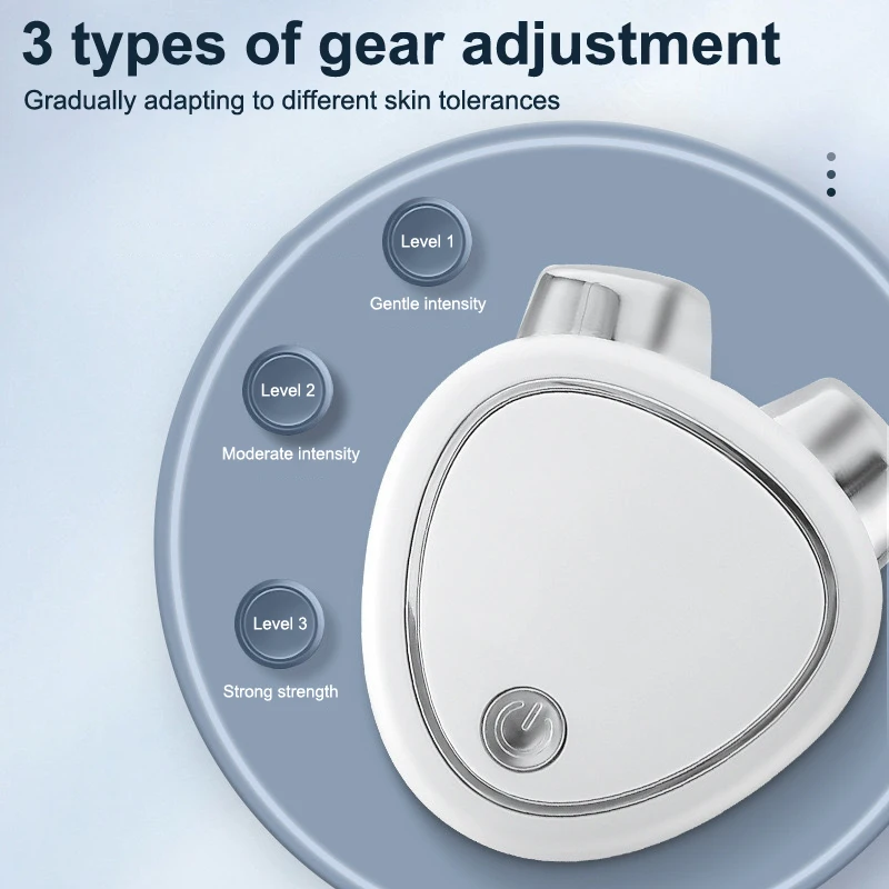Microcurrent Face Lifting Massager - New Mini Lift Device, Electric Face Massager With 3 Gear Speeds