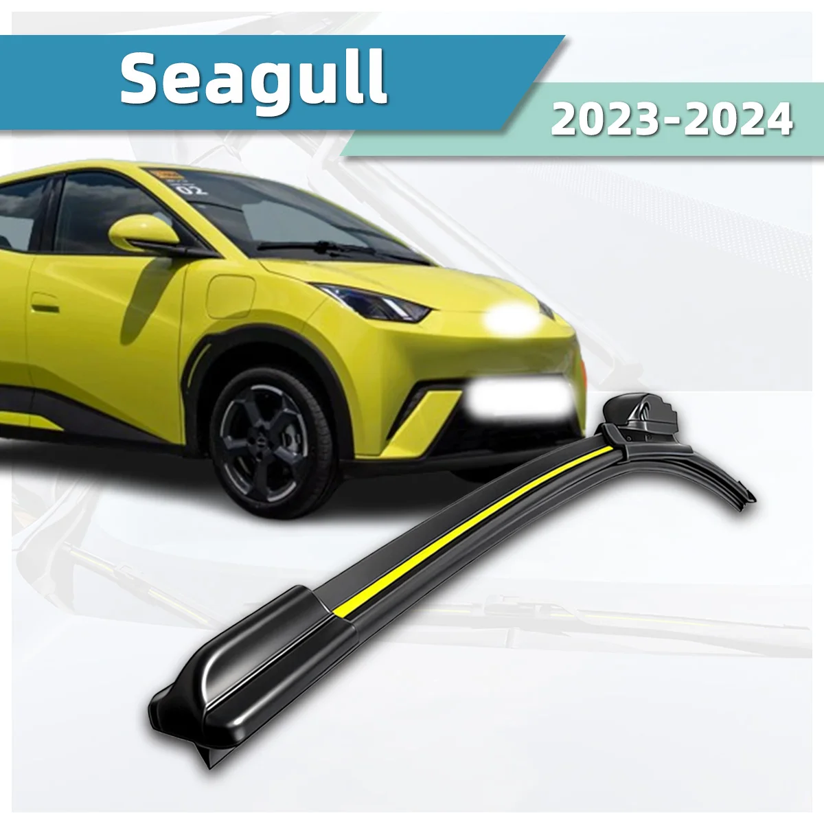 

Suitable For BYD Seagull(2023-2024)Car Wiper Blades All-Weather High-Definition Stable And Durable Front Windshield Wiper Blades
