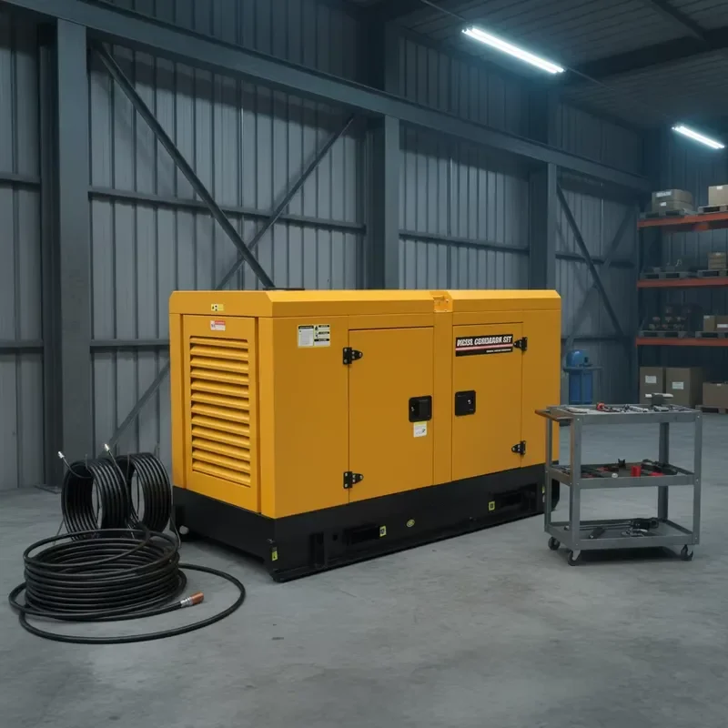 Generators 100kw 125kva with Wheels Generators 12V Auto Start Water Cooled System Generator 120v/220v Gensets for Sale
