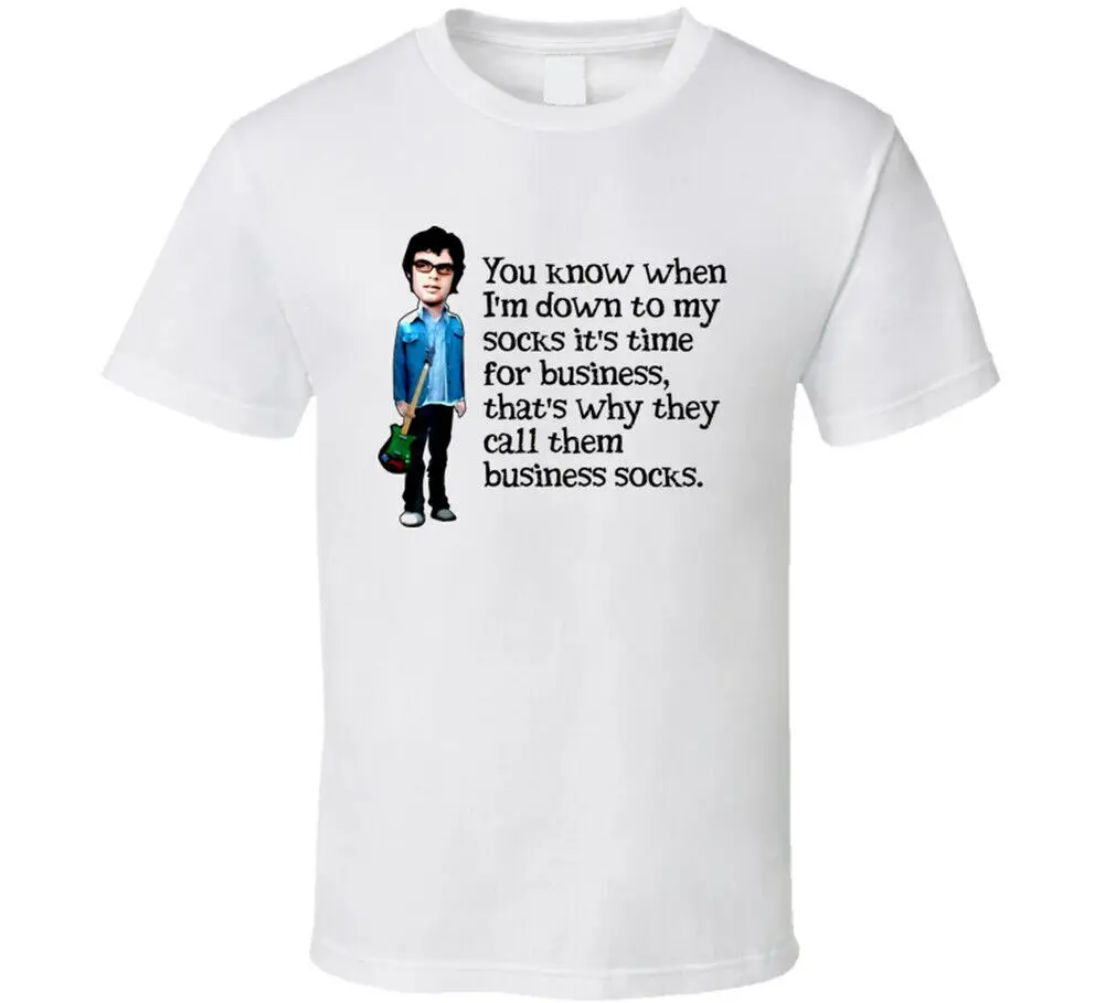 Jermaine Quote Flight Of The Conchords T Shirt Funny Graphic tops  Prevalent Leisure Cotton  Tees