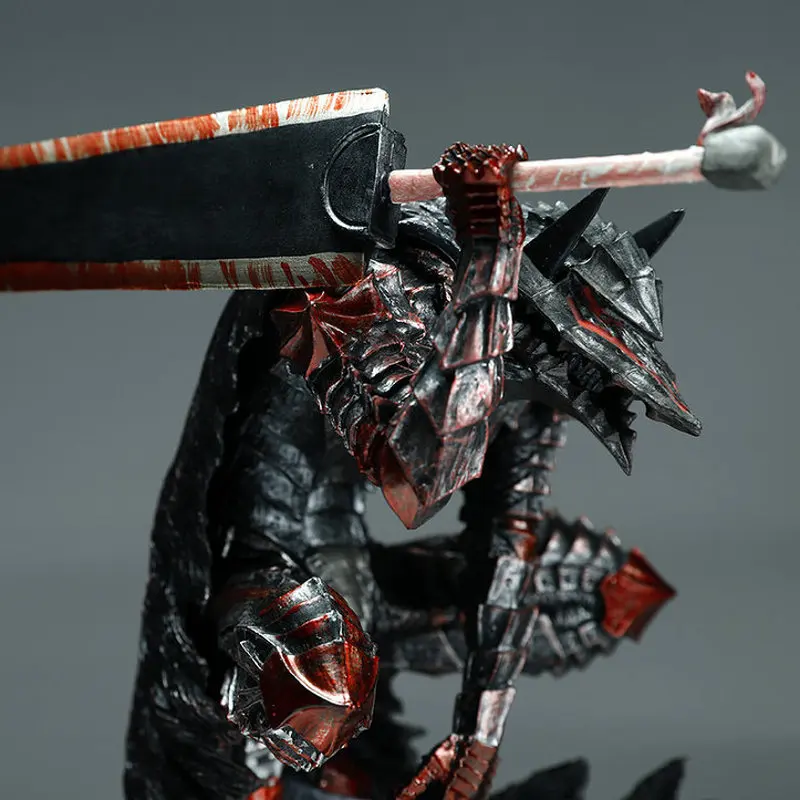 يوجد مخزون من تمثال Sword Wind Legend Berserker Gus L نسخة الدم التالفة، تمثال نموذج رائع للغاية لجميع القديسين #4