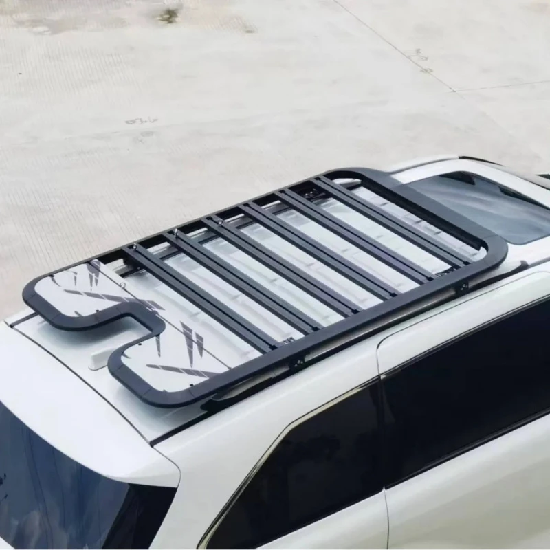 Aluminum Roof Rack Platform Fit For Minivan Outdoor