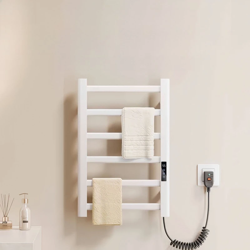 Household Quick Drying Electric Towel Rack Intelligent Waterproof Touch Control Towel Warmer Convenient Durable Bathroom Fixture