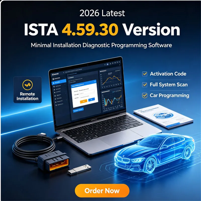 2026 Latest ISTA 4.59.30 Version Minimal Installation Diagnostic Programming Software Remote Installation Activation Code