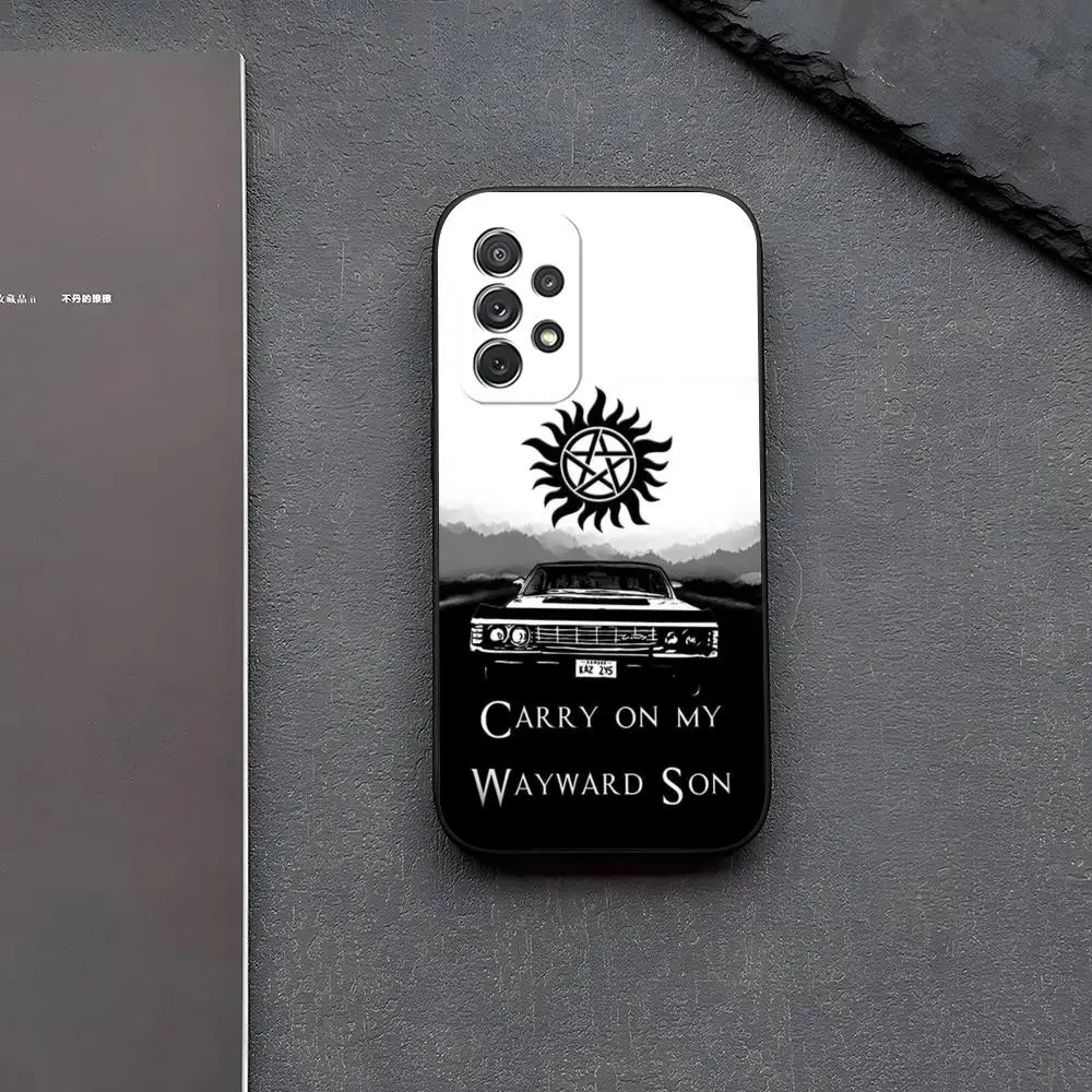 Supernatural Phone Case Shell For Samsung S24 Galaxy S26 S25 S23 Ultra Fe Plus A16 A17 A37 A57 A15 A25 A35 Cover