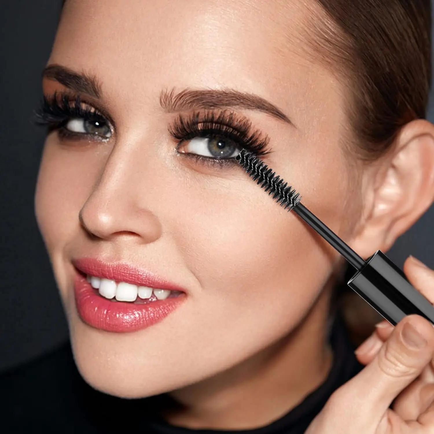 5 pçs 10ml tubo de rímel vazio com varinha de cílios recipiente de creme de cílios com funis ferramentas de transferência para garrafa de rímel diy