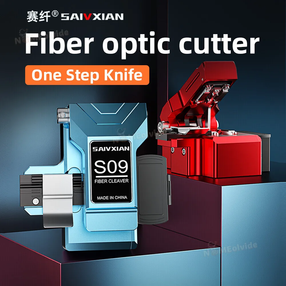 S09 One-Step Optic Cleaver Fully Automatic High Precision Optical Fiber Fusion Splicer Cutting Knife