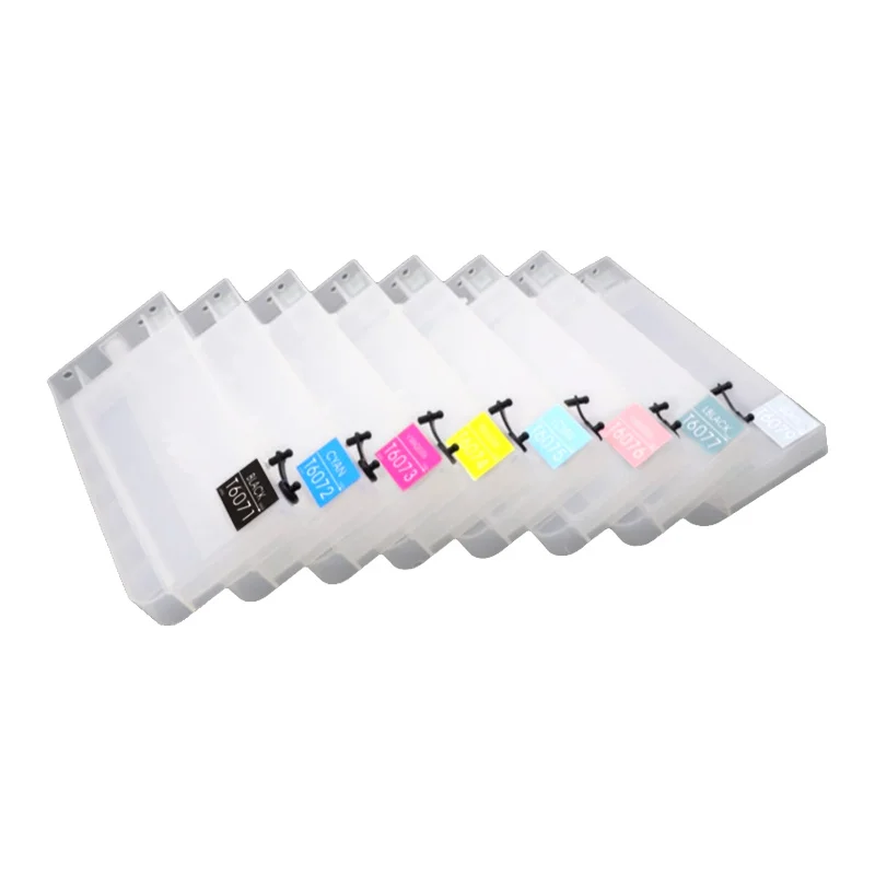 T6041-T6049 Empty Refill Ink Cartridge With Chip Compatible For EPSON Stylus pro 7800 7880 9800 9880 7450 7400 9400 7400 9450