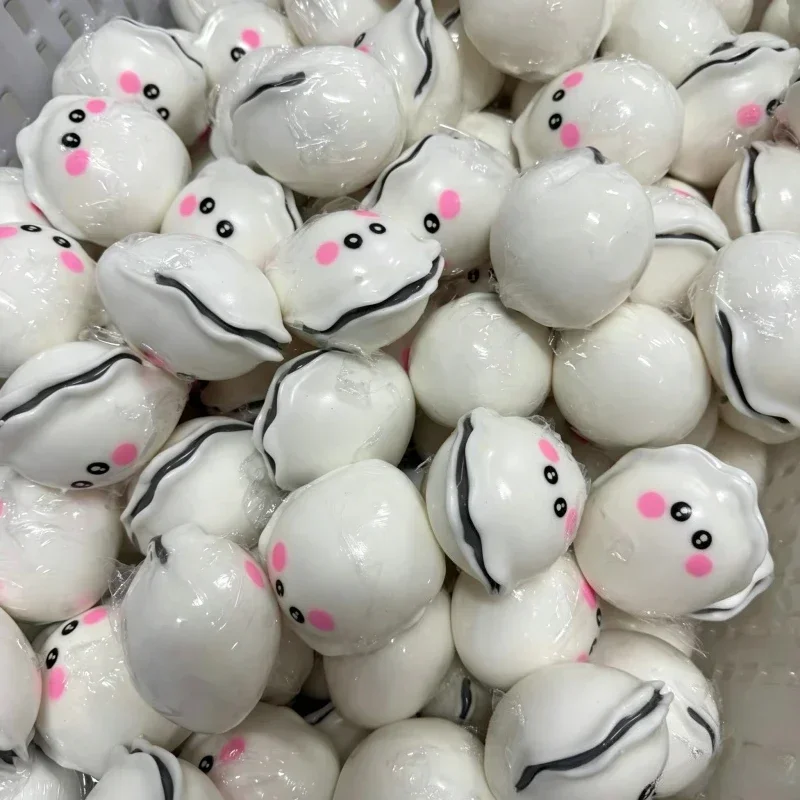 Handgefertigtes Knuspriges Niedliches Austern-Squishy-Fidget-Spielzeug Weiches Simuliertes Lebensmittel-Form-Quetsch-Sensorik-Spielzeug Stressabbau Anti-Angst-Spielzeug ﻿ – Detail 3