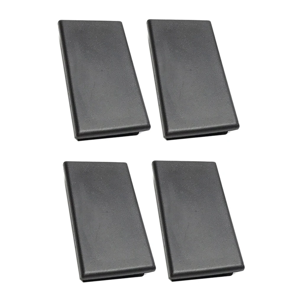 

Прямоугольная торцевая крышка для весовой скамейки, 4 шт., пластиковые крышки для трубок для защиты и безопасности фитнес-оборудования 60x30 мм