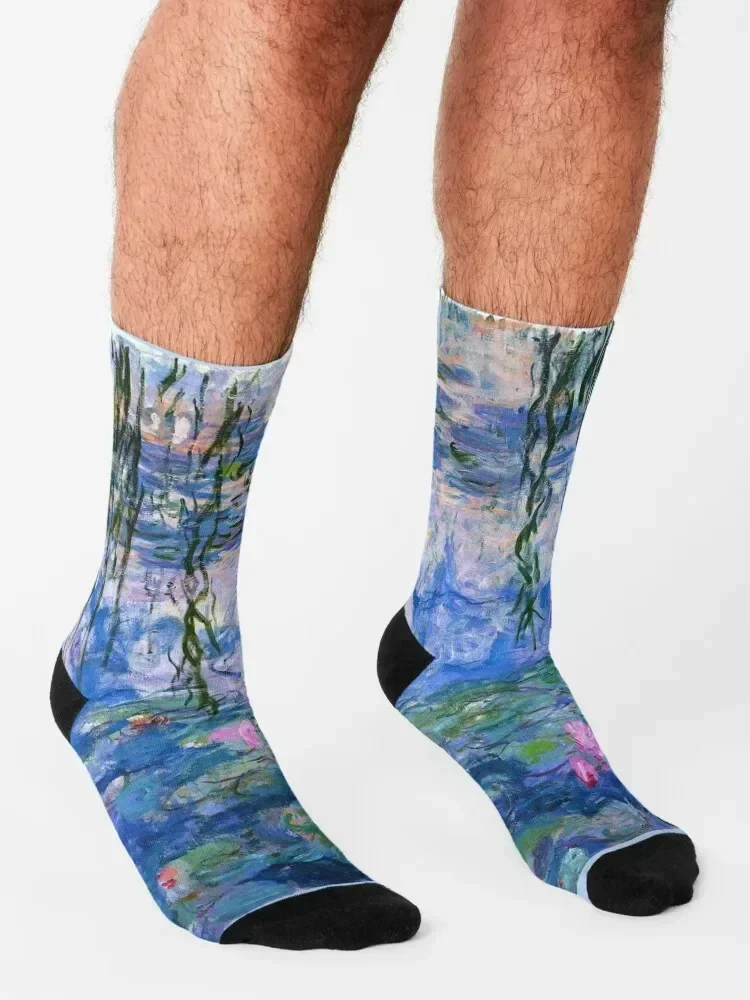 Water Lilies Monet Socks cool gift golf sports stockings Socks Man Women's