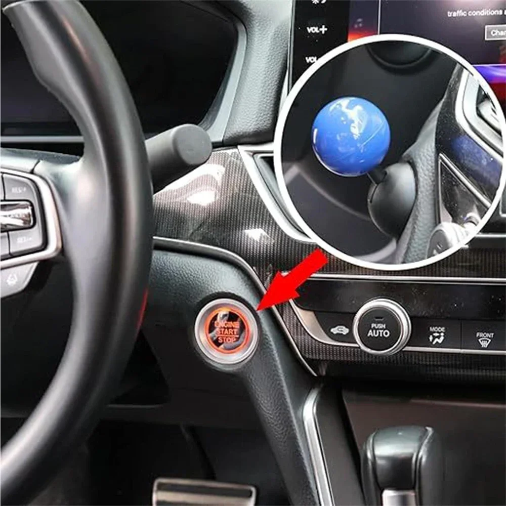 Car Start Stop Button Start Lever Car Engine Push Start Switch Button Cover Protector Ignition Button Bar for Car Push Start