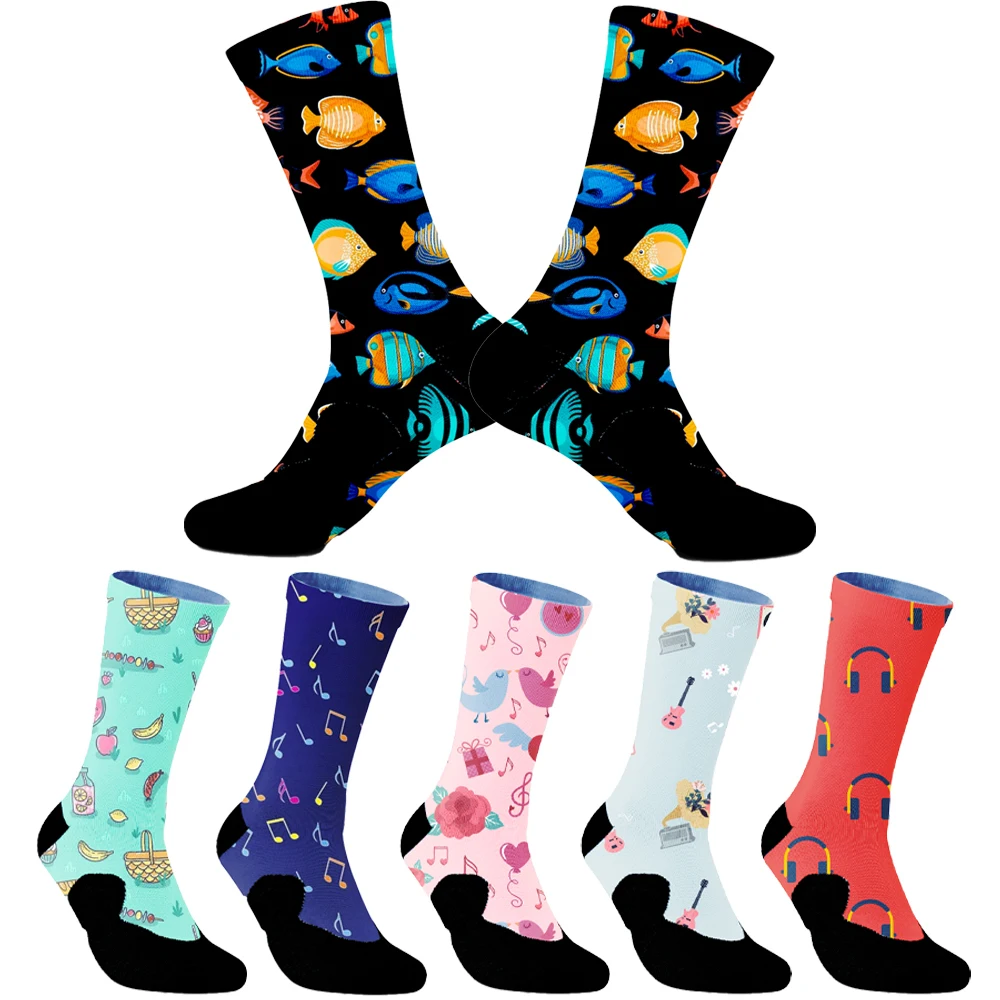 2024 New Women's Socks Spring Creative Cartoon Animal Hedgehog Rabbit Cow Bee  Sock Cute Harajuku Fashion Fun  Stocking