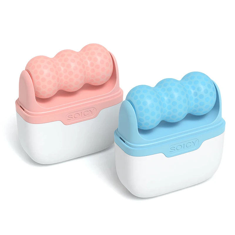 Ice Roller Soicy S30 W/V Shaped Ice Shaping Wheel Cooling Face Massage Roller